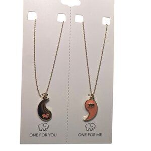 Ivory Ella Yin & Yang Necklace Set